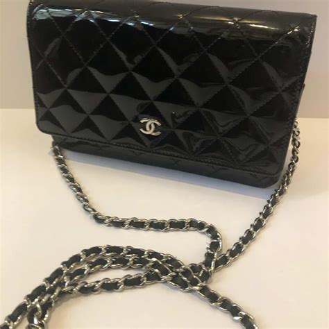 chanel woc patent|Chanel woc on chain.